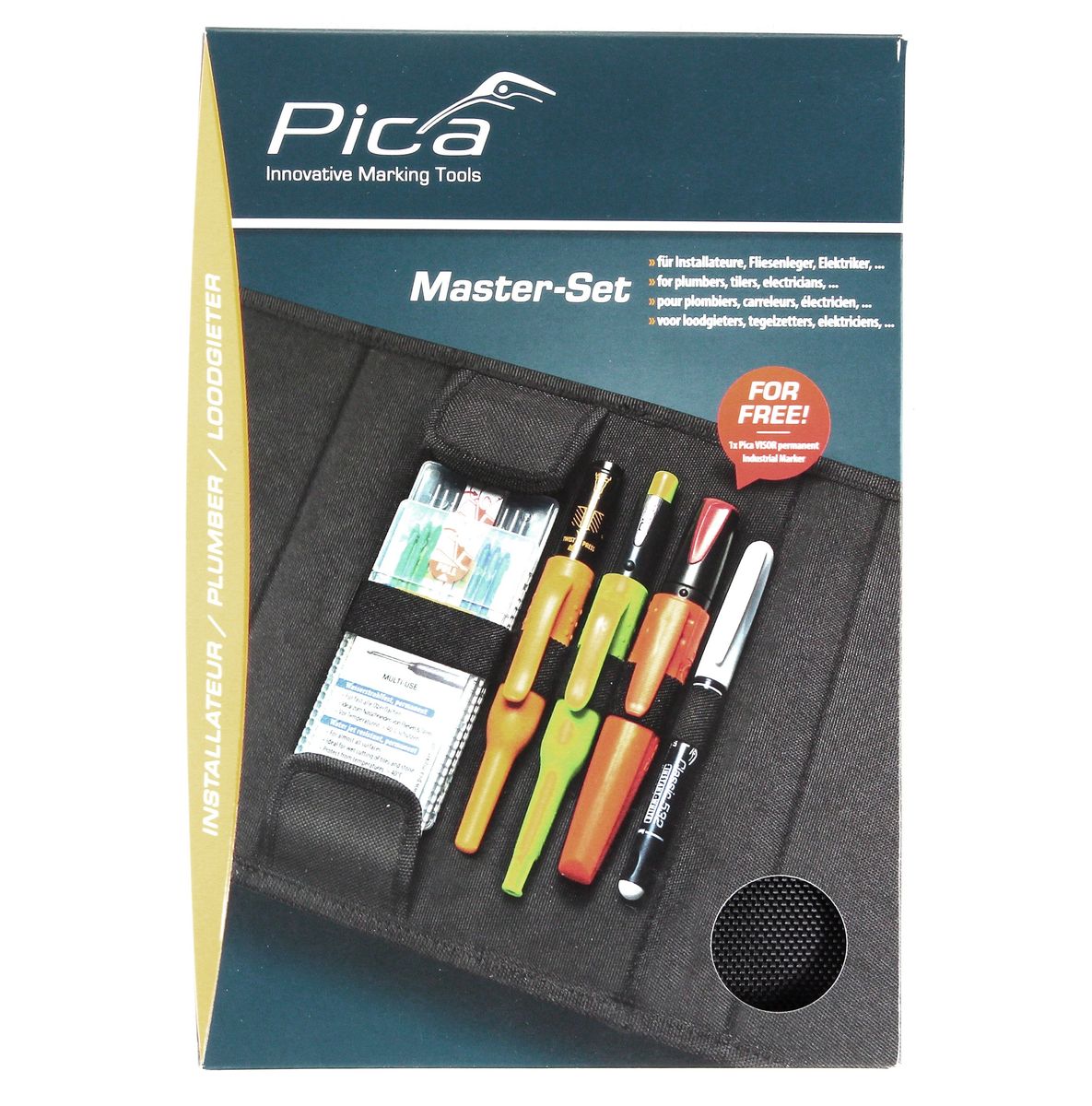 Pica Master Set Installateur für Installateure, Fliesenleger, Elektriker ( 55020 ) - Toolbrothers