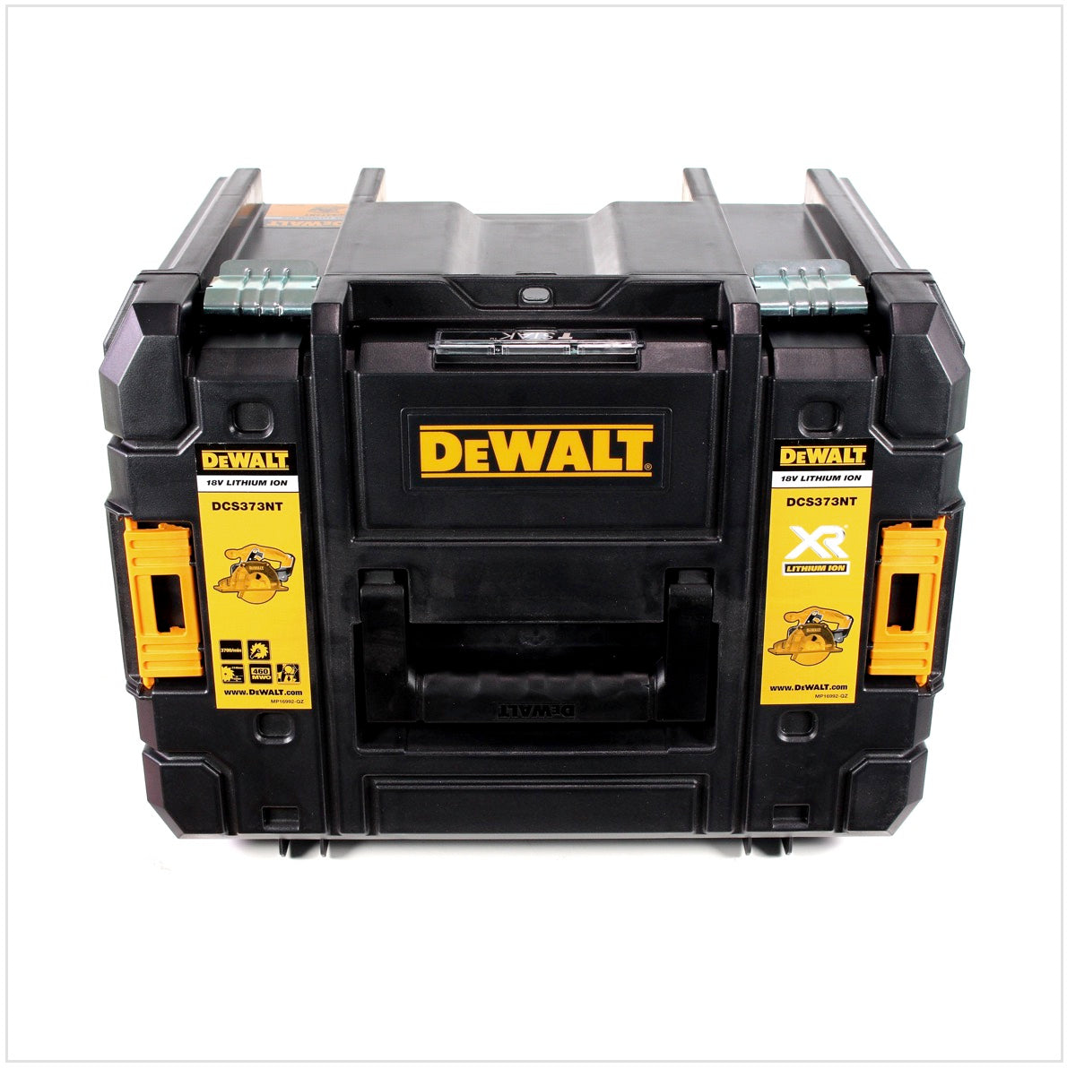 Dewalt DCS 373 M1 Akku Metall Kreissäge 18 V 140 mm + 1x Akku 4,0 Ah + Ladegerät + Sägeblatt + TSTAK - Toolbrothers