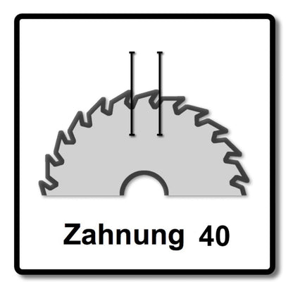 Makita SPECIALIZED Kreissägeblatt für Holz 165 x 20 x 1,6 mm 40 Zähne ( B-32960 ) - Toolbrothers