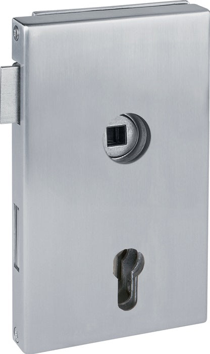 Serrure pour porte en verre HERMAT 6053 PZ R - Molina inox mat (3000253948)