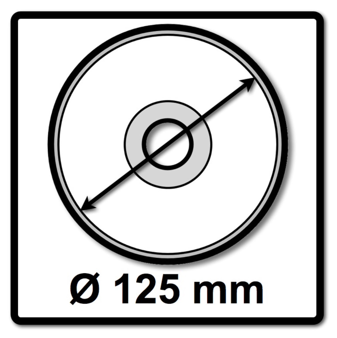 Makita Trennscheibe 125 x 0,8 x 22,23 mm für INOX Edelstahl ( B-45733 ) - Toolbrothers