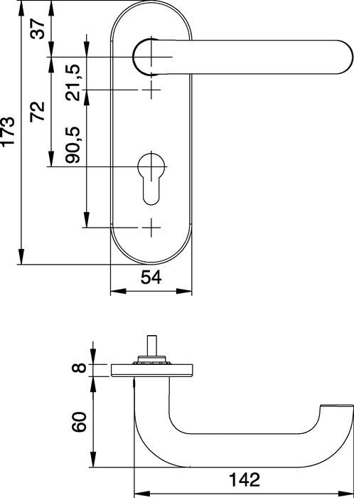 Kit de protection incendie EDI Targa/K FS K7/103 aluminium F1 D/K (3000261393)