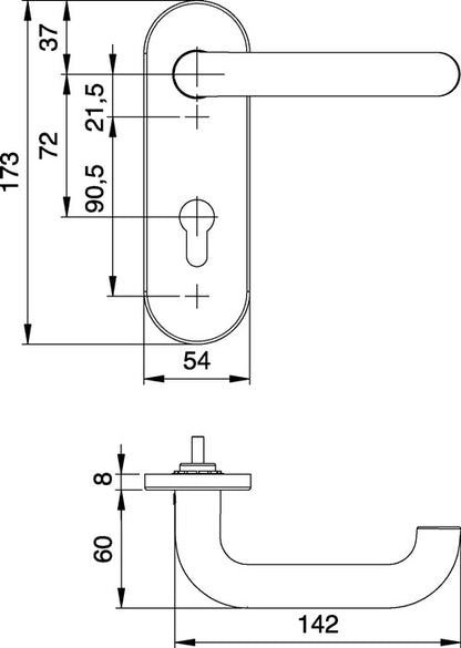 Kit de protection incendie EDI Targa/K FS K7/103 aluminium F1 D/K (3000261393)