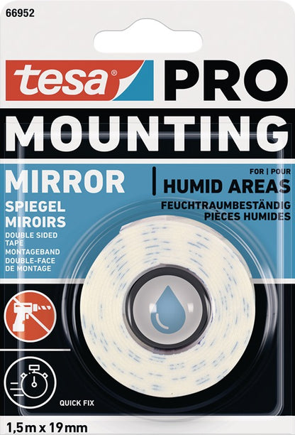 TESA ruban de montage Mounting PRO miroir 66952 blanc (3000265496)