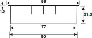 Prensaestopas BMB EXIT R Zamak aspecto acero inoxidable (3000271398)