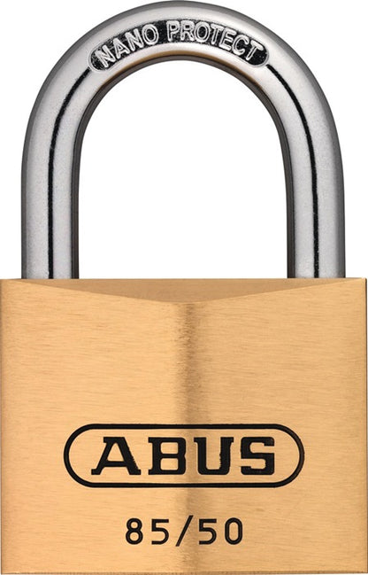 Cadenas à cylindre ABUS 85/50 largeur du corps de serrure 50 mm (3000280033)