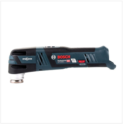 Bosch GOP 12V-28 Professional Akku Multi Cutter 12 V Brushless + Starlock Tauchsägeblatt + OMT Zubehörset Trockenbau 7-tlg + L-Boxx - ohne Akku, ohne Ladegerät - Toolbrothers