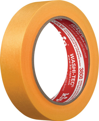 Ruban de masquage KIP 3808 WASHI-TEC® Premium Goldkrepp® lisse (4000353125)