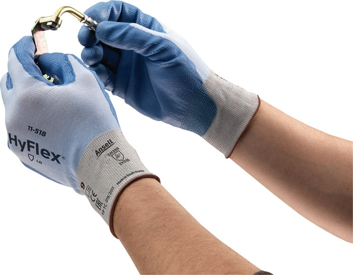 ANSELL gants de protection contre les coupures HyFlex® 11-518 taille 8 bleu (4000371085)