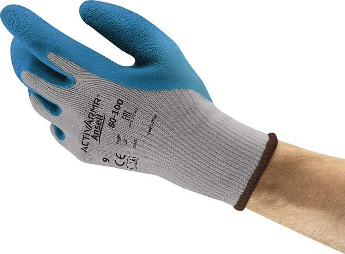 ANSELL Schnittschutzhandschuhe ActivArmr® 80-100 Größe 10 blau/grau ( 4000371353 )