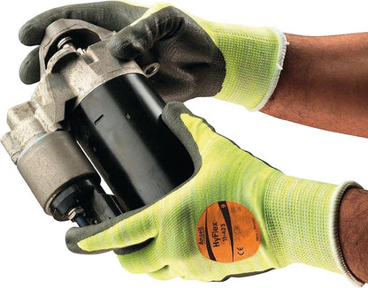 ANSELL gants HyFlex® 11-423 taille 9 gris/jaune clair (4000371479)