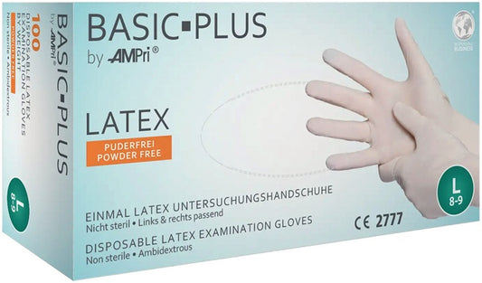 AMPRI gants jetables Basic Plus taille M beige clair (4000371510)