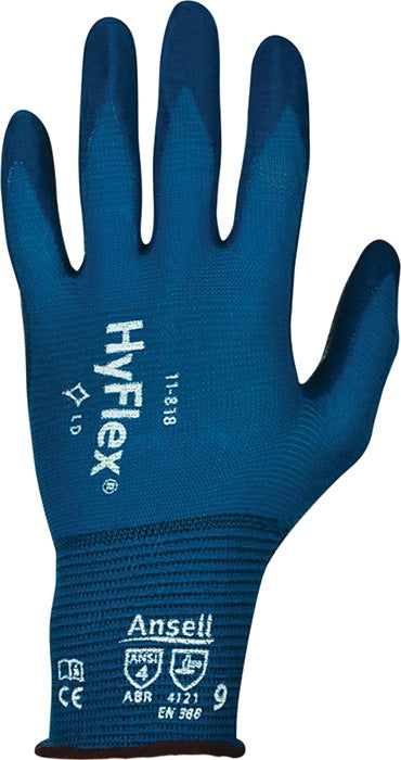 ANSELL Handschuhe HyFlex® 11-818 Größe 10 dunkelblau ( 4000371626 )