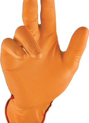 Gants jetables STRONGHAND grip orange taille 8 orange (4000371938)