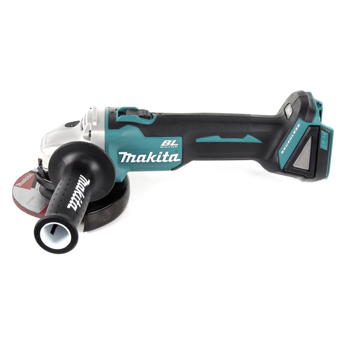 Makita DGA 504 Z Akku Winkelschleifer 18 V 125mm Brushless Solo + Absaughaube - ohne Akku, ohne Ladegerät - Toolbrothers