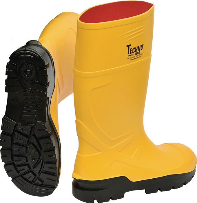 TECHNO BOOTS bottes de sécurité Rönne taille 42 jaune (4000374512)