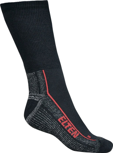 ELTEN Funktionssocke Perfect Fit Socks ESD (Carbon) Größe 39-42 schwarz/grau ( 4000374856 )