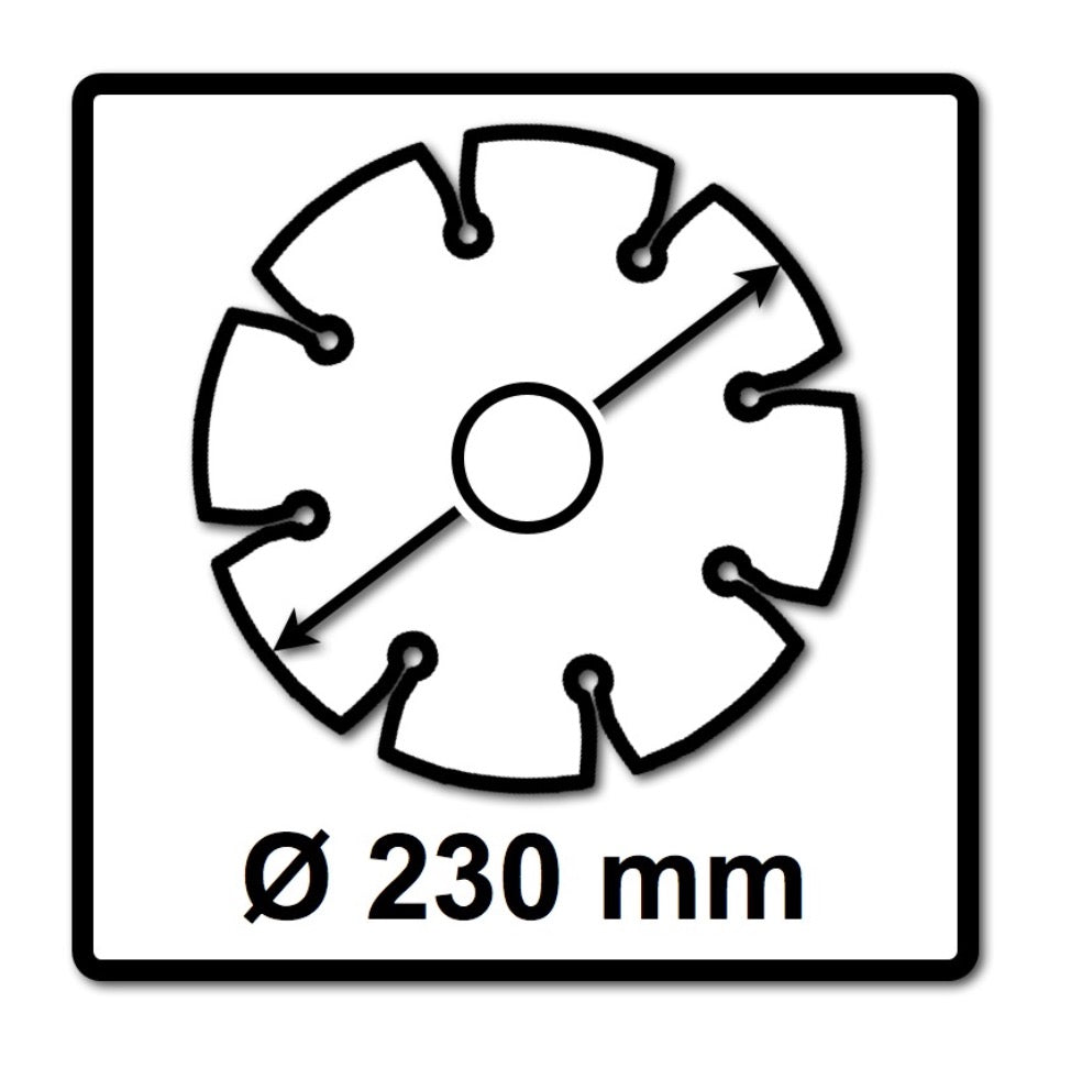 Spit Diamant Trennscheibe Wet and Dry 230 x 22,23 mm 922707 - 5 Stück - Toolbrothers