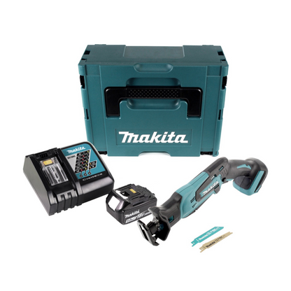 Makita DJR 183 RT1J 18V Akku Reciprosäge + 1x Akku 5,0Ah + Ladegerät + Makpac - Toolbrothers