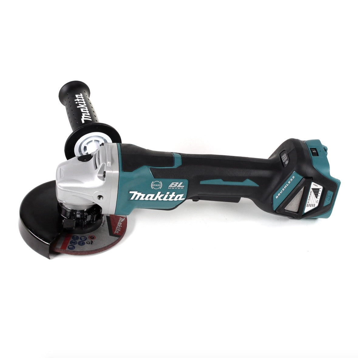 Makita DGA 517 ZJ Akku Winkelschleifer 18 V 125 mm Brushless + Makpac - ohne Akku, ohne Ladegerät - Toolbrothers