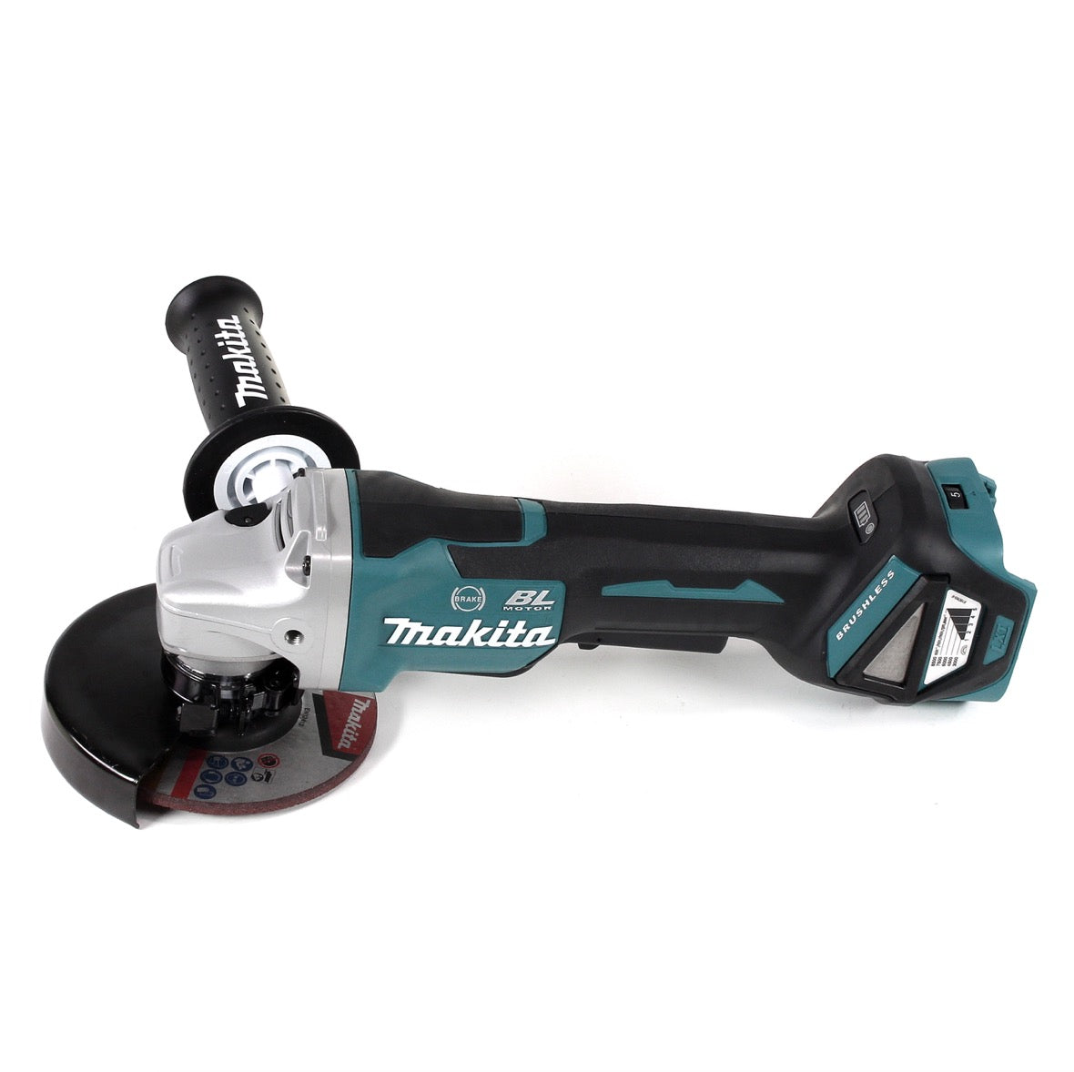 Makita DGA 517 F1J Akku Winkelschleifer 18 V 125 mm Brushless + 1x Akku 3,0 Ah + Makpac - ohne Ladegerät - Toolbrothers