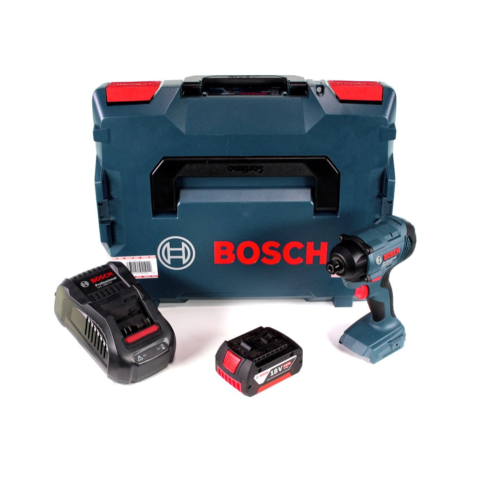 Bosch GDR 18V-160 Akku Drehschlagschrauber 18V 160Nm + 1x Akku 6,0Ah + Ladegerät + L-Boxx - Toolbrothers