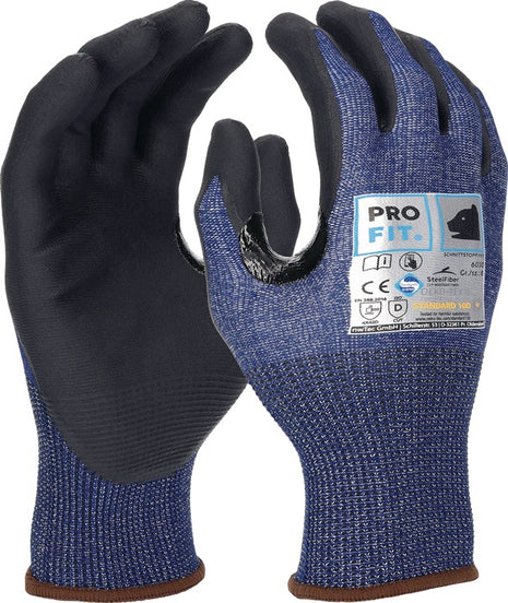 PRO FIT guantes de protección contra cortes cut stop Pro talla 10 azul/negro (4000391286)