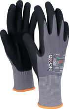 OX-ON Guantes Flexible Supreme 1600 Talla 8 negro/gris claro (4000391364)