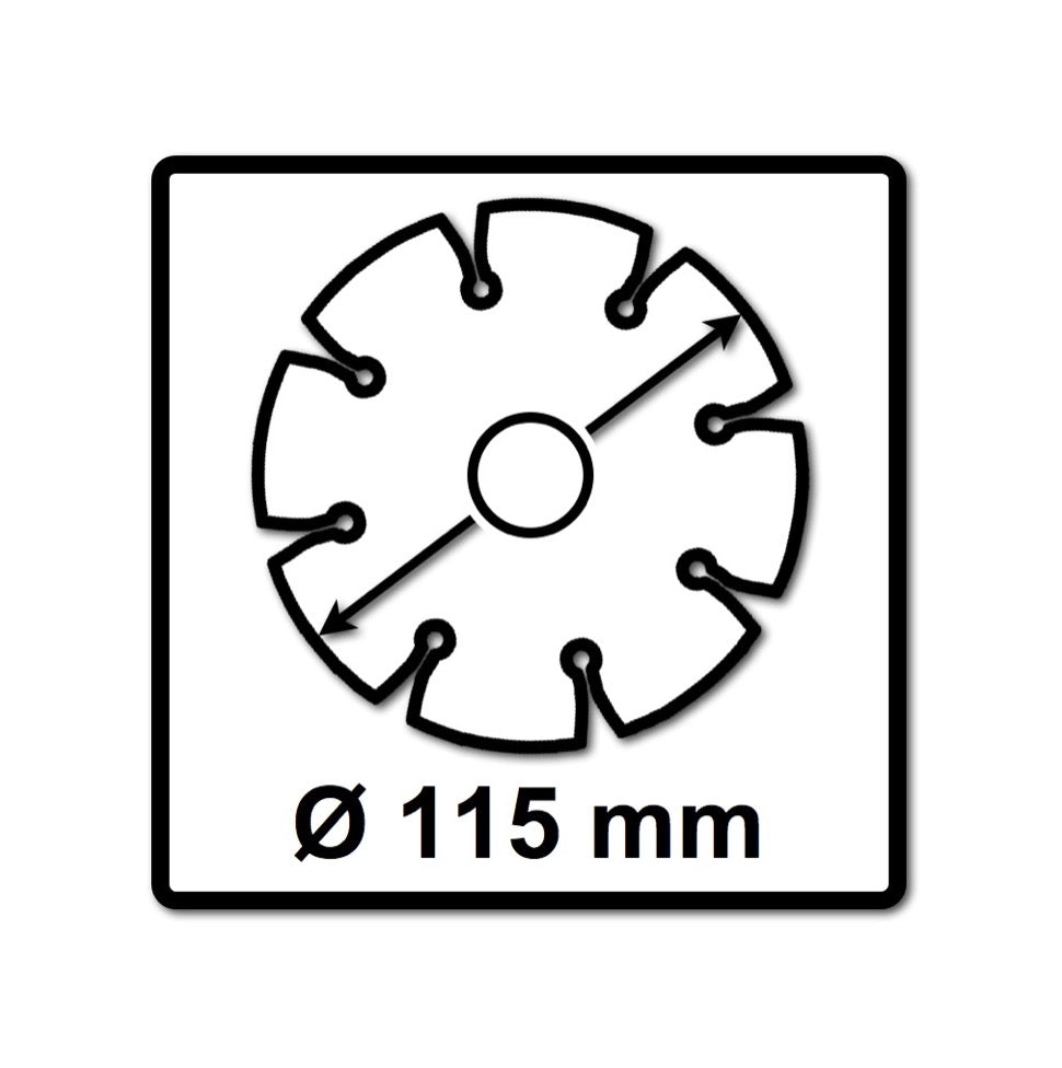 Bosch Trennscheiben für Metall - 115 x 22,23 mm, gekröpft - 25 Stück ( 2608600005 ) - Toolbrothers