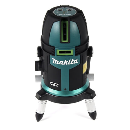 Makita SK 312 GDM1 Akku Multilinienlaser Kreuzlinienlaser selbstnivellierend Grün 10,8V + 1x Akku 4,0Ah + Koffer - ohne Ladegerät - Toolbrothers