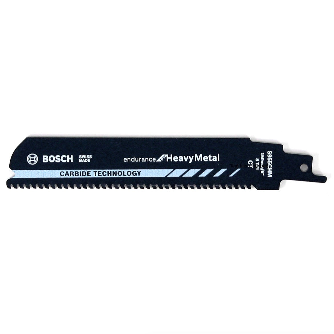 Bosch S 955 CHM endurance Säbelsägeblatt für Hartmetall Heavy Metal 25 x 1,25 mm ( 2608653180 ) - Toolbrothers