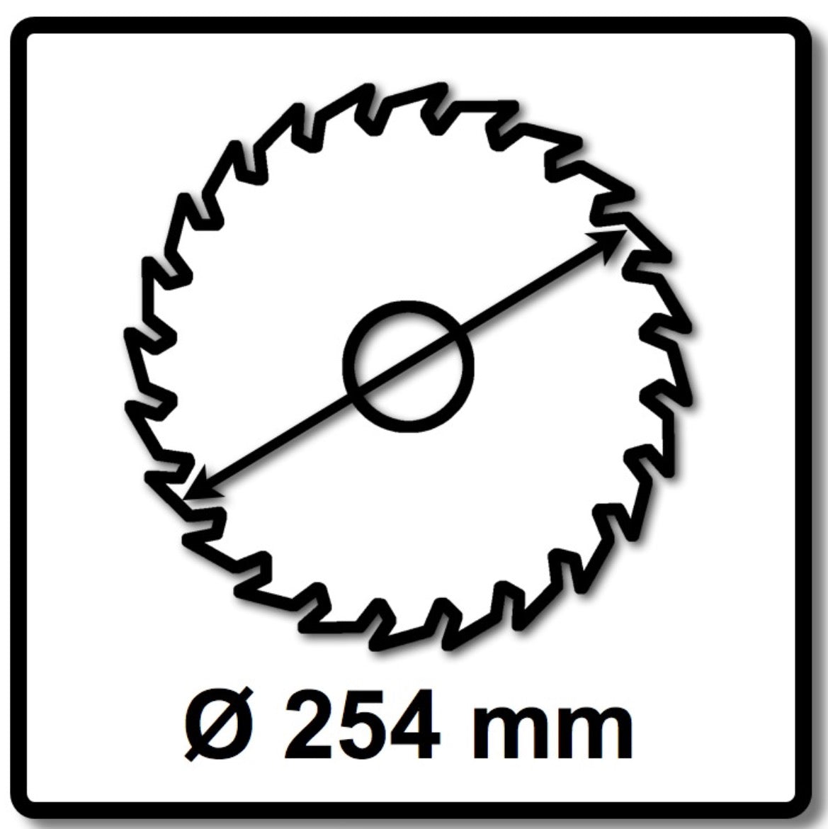 Bosch Kreissägeblatt für Holz EX WO B 254 x 30 x 1,8 mm 60 Zähne ( 2608642530 ) - Toolbrothers