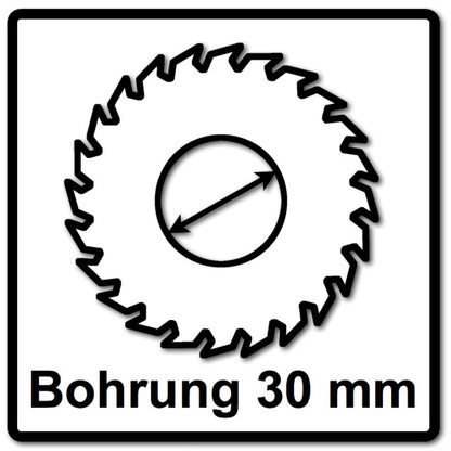 Bosch Kreissägeblatt für Holz EX WO B 254 x 30 x 1,8 mm 60 Zähne ( 2608642530 ) - Toolbrothers