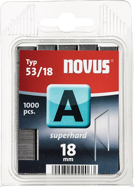 Agrafe à fil fin NOVUS A type 53 B.11,3 mm (4000813784)