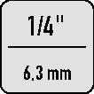 Clé dynamométrique GEDORE TF-K5 1/4″ 1 - 5 Nm (4000822443)