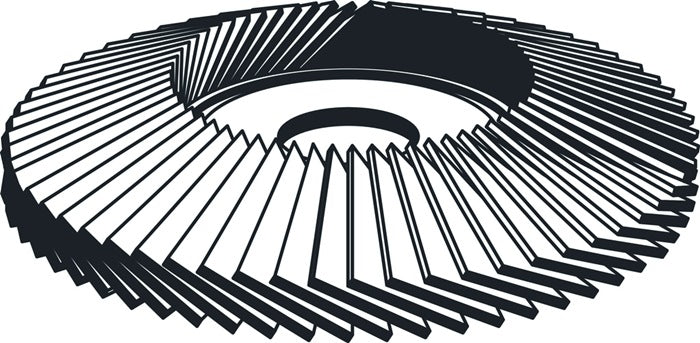 KLINGSPOR Fächerscheibe SMT 325 Extra Ø 115 mm Körnung 40 gerade ( 4000842813 )