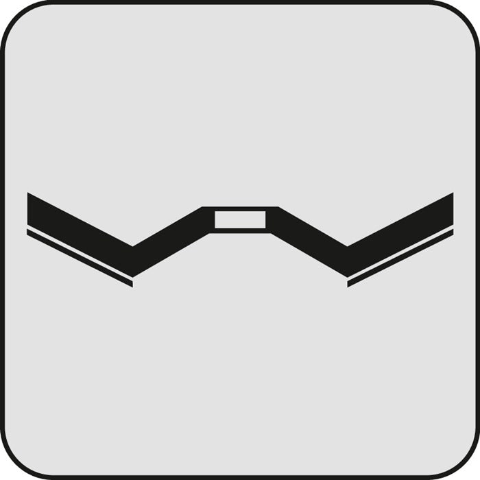 KLINGSPOR Fächerscheibe SMT 626 Supra Ø 180 mm Körnung 40 6° konisch ( 4000842832 )