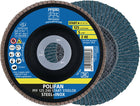 Rondelle dentée PFERD POLIFAN Z START STEELOX Ø 125 mm grain Z-40 plat (4000844218)