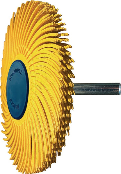 Disque brosse radiale TYROLIT Sunburst Ø 76 mm grain 80 (4000845561)