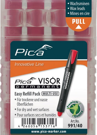 PICA Minenset Visor permanent 4x rot ( 4000871368 )