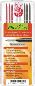 PICA Minenset Pica-Dry 3x graphit, 3x rot, 2x weiß ( 4000871414 )