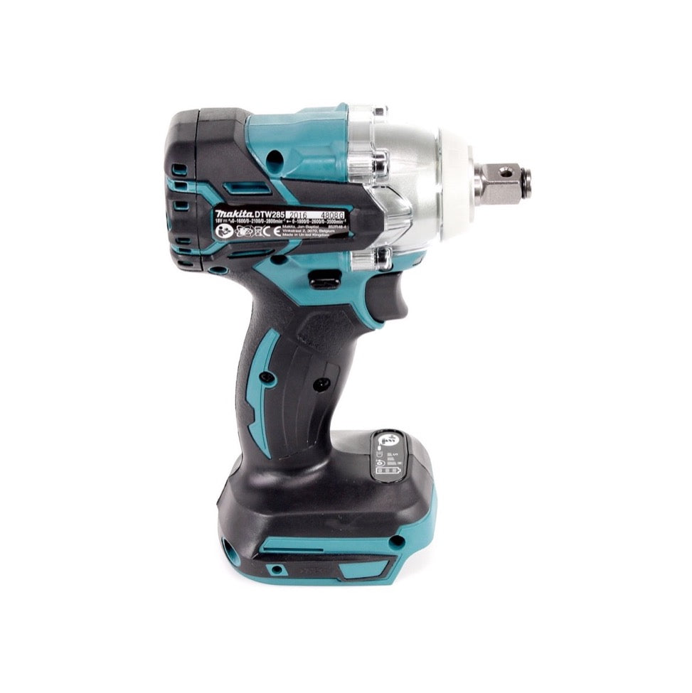 Makita DTW 285 Z Akku Schlagschrauber 18 V 280 Nm 1/2" Brushless Solo + Steckschlüssel Set - ohne Akku, ohne Ladegerät - Toolbrothers