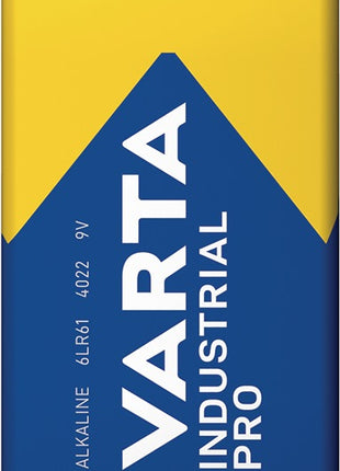 Batterie VARTA Industrial PRO 9 V 6AM6 bloc 9V 630 mAh (4000876104)