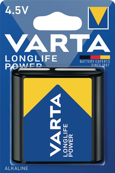 Batterie VARTA Longlife Power 4,5 V 6100 mAh (4000876106)