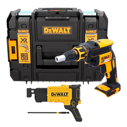 Visseuse pour cloisons sèches sans fil DeWalt DCF 620 NT 18 V 30 Nm Brushless + TSTAK - sans batterie, sans chargeur