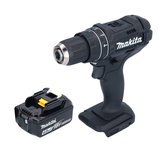 Makita DHP 482 M1B perceuse à percussion sans fil 18 V 62 Nm noir + 1x batterie 4,0 Ah - sans chargeur