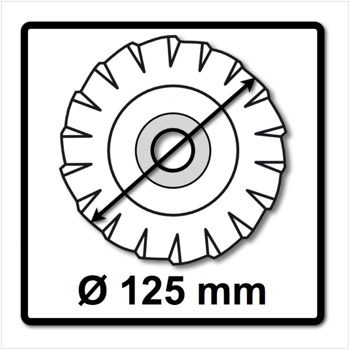 10x Bosch SIA 2824 Stingray Fächerscheibe 125 mm P120 für Stahl und Inox - Toolbrothers