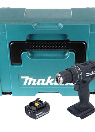 Makita DHP 482 F1JB perceuse à percussion sans fil 18 V 62 Nm noir + 1x batterie 3,0 Ah + Makpac - sans chargeur