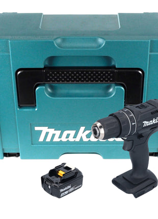 Makita DHP 482 M1JB perceuse à percussion sans fil 18 V 62 Nm noir + 1x batterie 4,0 Ah + Makpac - sans chargeur