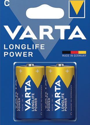 VARTA Batterie Longlife Power 1,5 V C-AM2-Baby 7800 mAh ( 4000901812 )